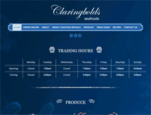 Tablet Screenshot of claringbolds.com.au
